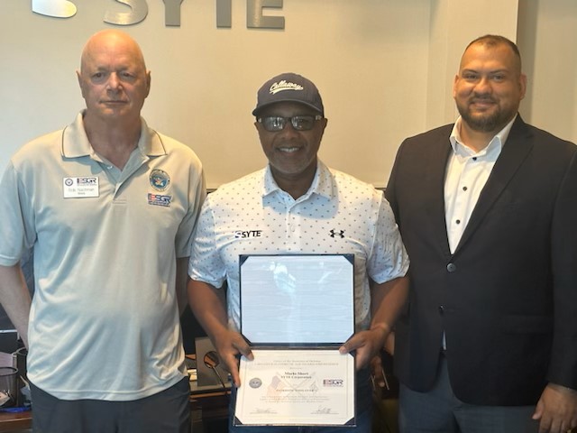 SYTE Corp’s CEO, Mario Short, Receives Patriot Award from the Office of the Secretary of Defense