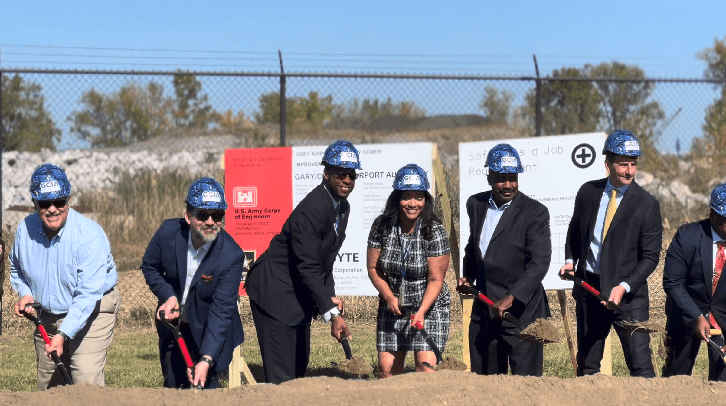 SYTE Corp supported the Gary/Chicago Airport sanitary sewer improvements project.